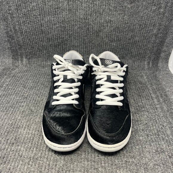 Nike SB Dunk Low Medicom Toy Bearbrick Black White Shoes Mens 12 CZ5127-001 main image 6